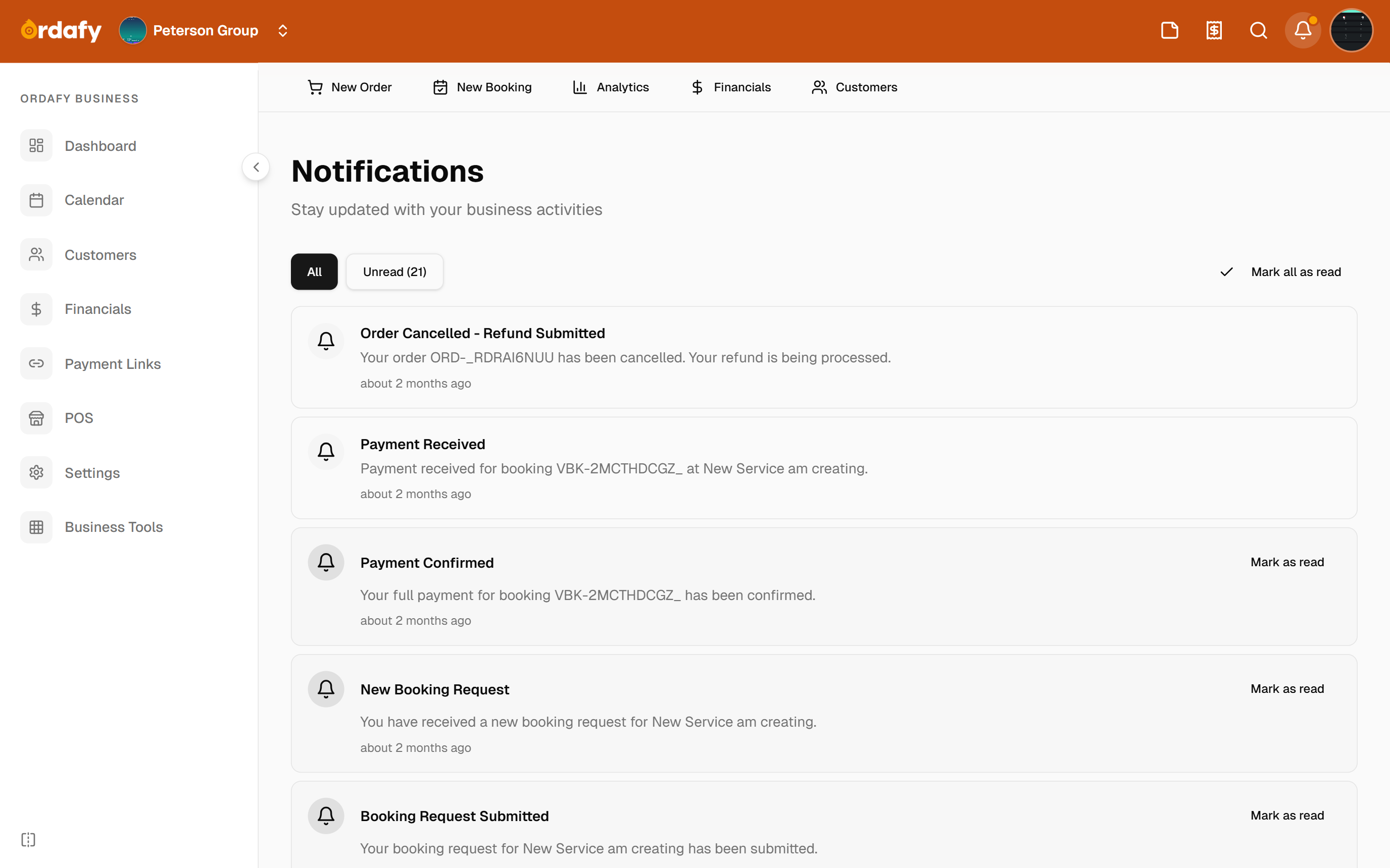 Notifications and reminders